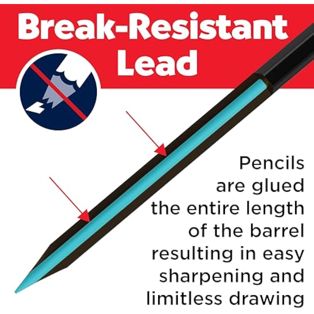 Faber-Castell Black Edition Colour Pencils, Tin of 100