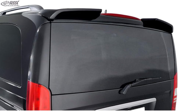 RDX Racedesign Roof spoiler compatible with Mercedes Vito V639 & Viano W639 2003-2014 (with rear hatch) (PUR-IHS)