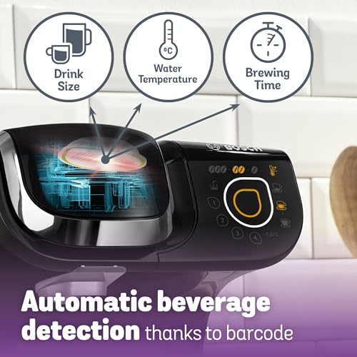 Tassimo My Way 2 TAS6507GB Tassimo Pod Coffee Machine, Cream