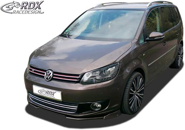 RDX Racedesign Front spoiler Vario-X compatible with Volkswagen Touran 2011- & Caddy 2010- (PU)