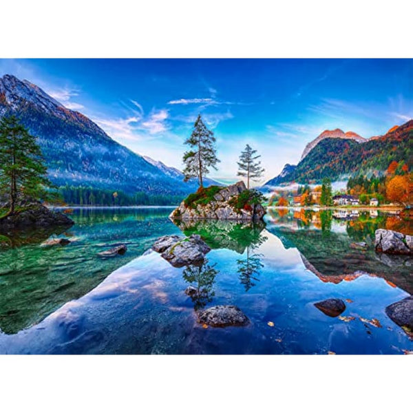 Hintersee Lake Jigsaw Puzzles for Adults 1000 Pieces Germany Landscape Jigsaw Puzzles for Adults Gifts