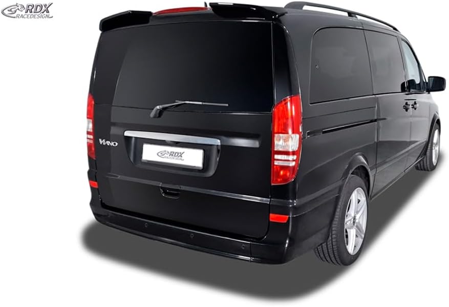RDX Racedesign Roof spoiler compatible with Mercedes Vito V639 & Viano W639 2003-2014 (with rear hatch) (PUR-IHS)