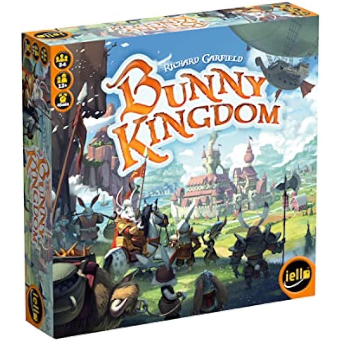 Iello | Bunny Kingdom | Board Game | Ages 14+ | 2 to 4 Players | 45 mins Minutes Playing Time