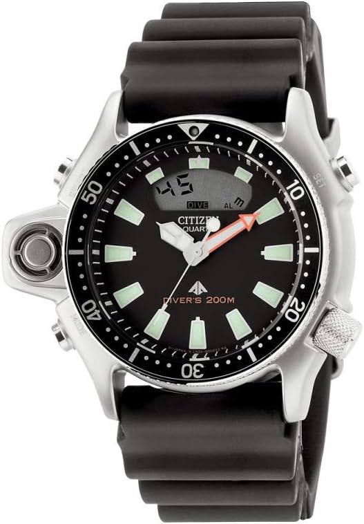 Citizen Promaster Aqualand I Divers Diving Quartz Watch, 44 mm, Black, 20 atm, JP2000-08E