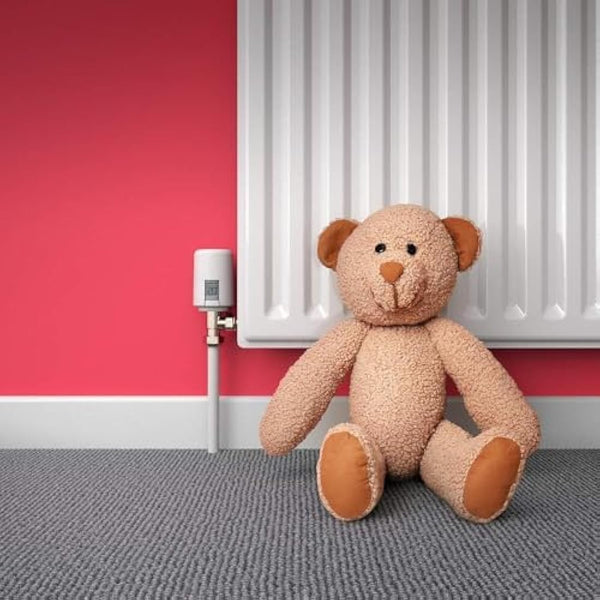 Hive Smart Heating Thermostatic Radiator Valve (TRV) with Smartphone Compatibility, White