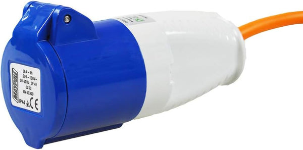 Maypole 230V Caravan Hook-Up Lead with 3 Pin UK Plug