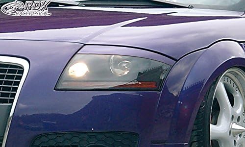 RDX Racedesign Head light spoilers compatible with Audi TT 8N 1999-2005 (ABS)