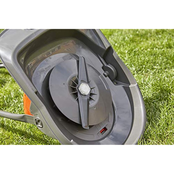 Flymo Turbo Lite 250 Electric Hover Lawn Mower – 1400 W, 25 cm Cutting Width, Ambidextrous Handles, Folds Flat, Orange