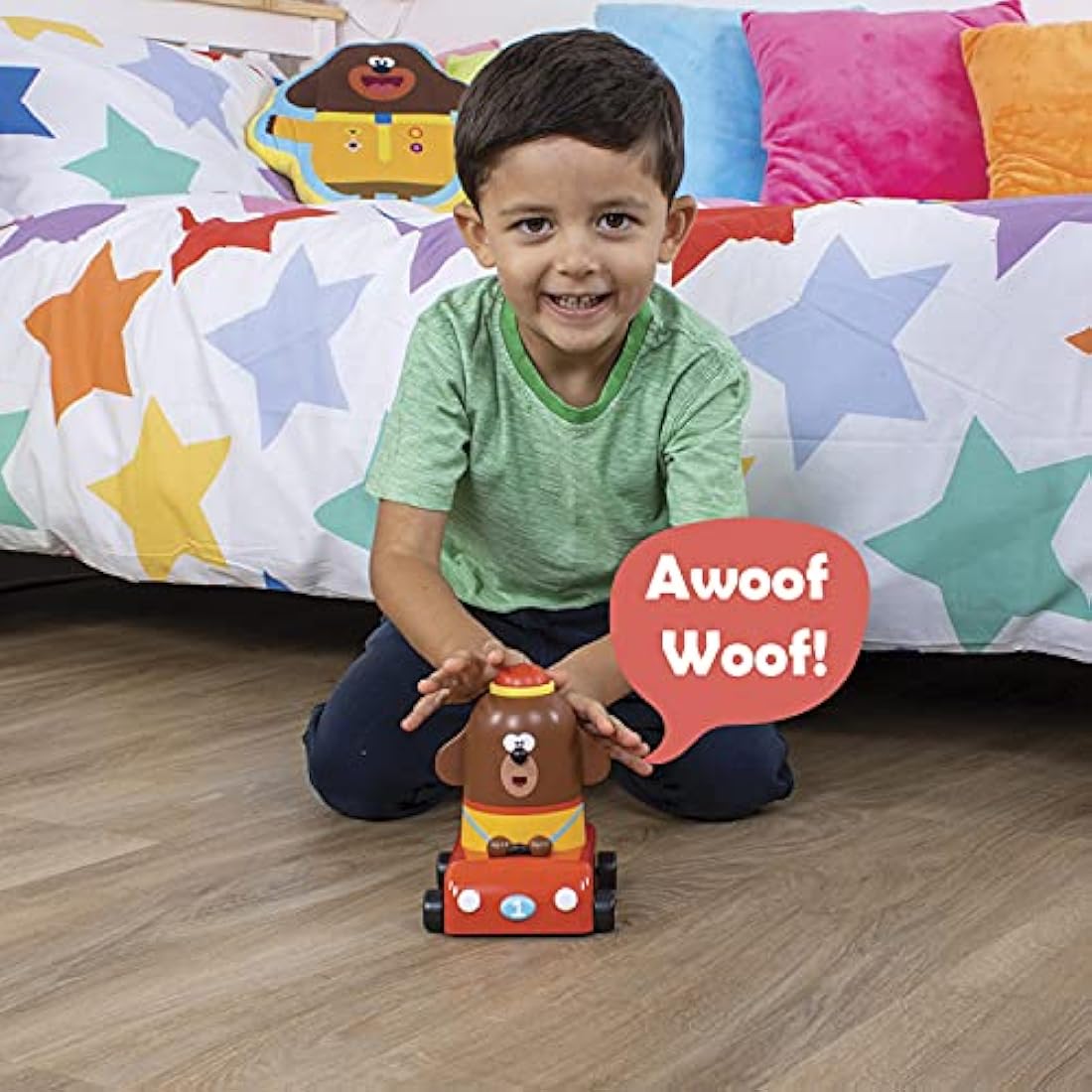 abgee 539 2145 EA Hey Duggee Race Along with Fun Sounds, red