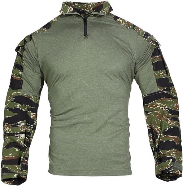 EMERSONGEAR Men's Tactical Shirt,Gen3 Airsoft Combat Army Paintball Quick Dry Long Sleeve BDU T-Shirt Top