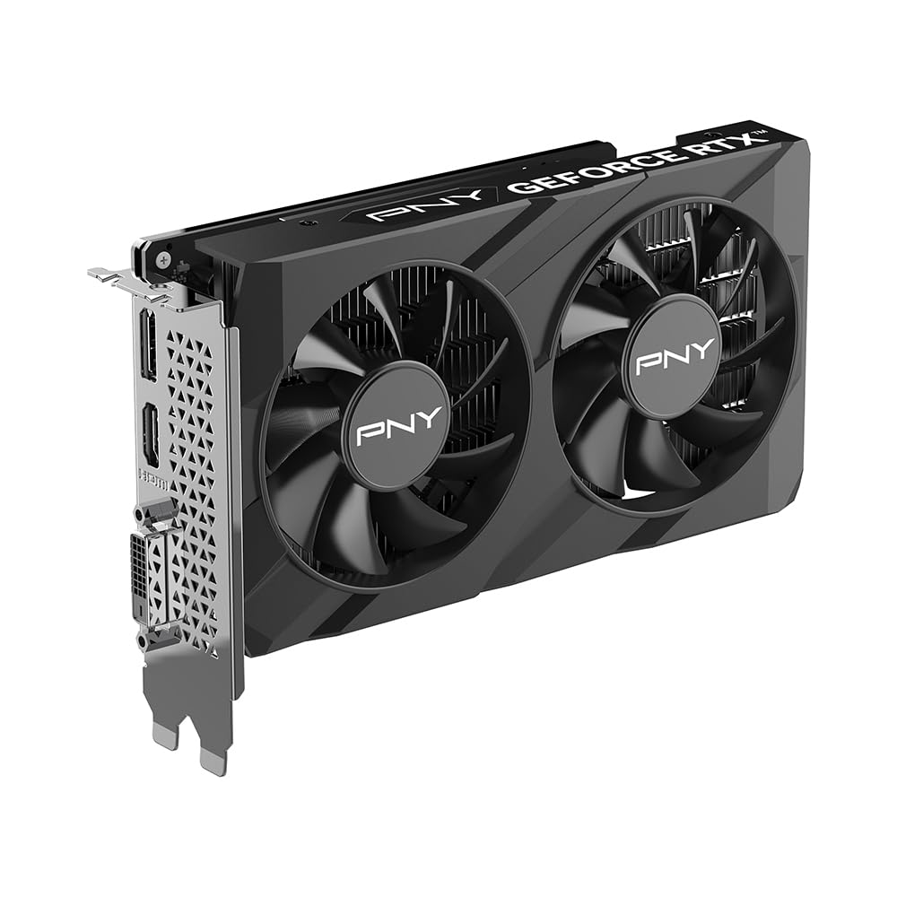 PNY GeForce RTX™ 3050 6GB VERTO Dual Fan Graphics Card