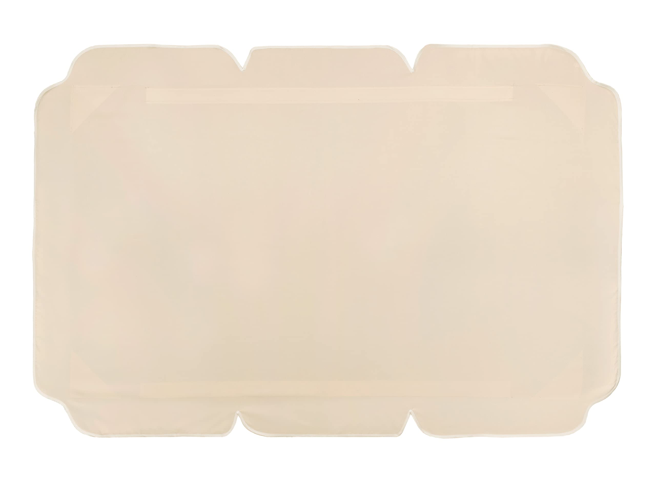 Ferocity Universal coloured replacement canopy for Swing Cover size 210 x 145 cm Patio Hammock Cover Top Garden Outdoor size 210 x 145 cm Beige [101]