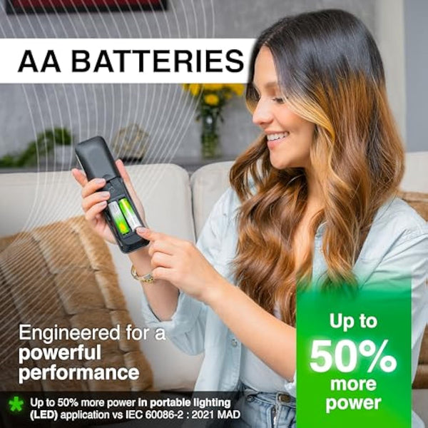 AA Batteries Pack of 80 1.5V / Mignon / LR06 / MN1500/ AM3 by GP Batteries AA Extra Alkaline Batteries ideal for: Toys/Controllers/Torch/Mouse Suitable for everyday use in a variety of devices