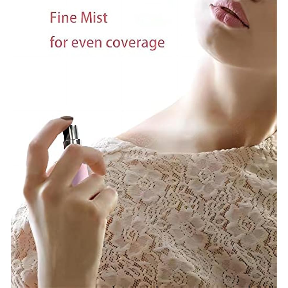 ILLUVA 5ML Perfume Atomiser Refillable Bottles, Portable Mini Travel Perfume Atomiser, Empty Spray Bottle