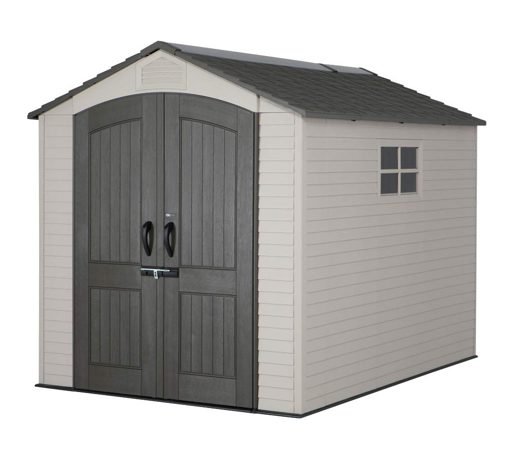 Lifetime 60282 Outdoor Storage Shed, 7 x 12 ft.