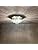 A1A9 Modern Flush Mount Crystal Chandelier, K9 Crystal Droplet Round Chrome Ceiling Lights, Elegant LED Pendant Lamp Fixture for Living Room, Dining Room, Bedroom, Lounge D35cm (4 Lights)