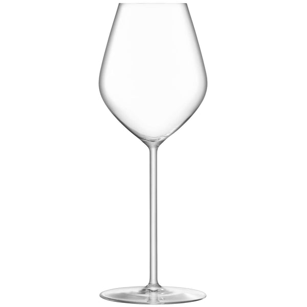 LSA International Borough Champagne Tulip Glass 285ml Clear | Set of 4 | Dishwasher Safe | BG15
