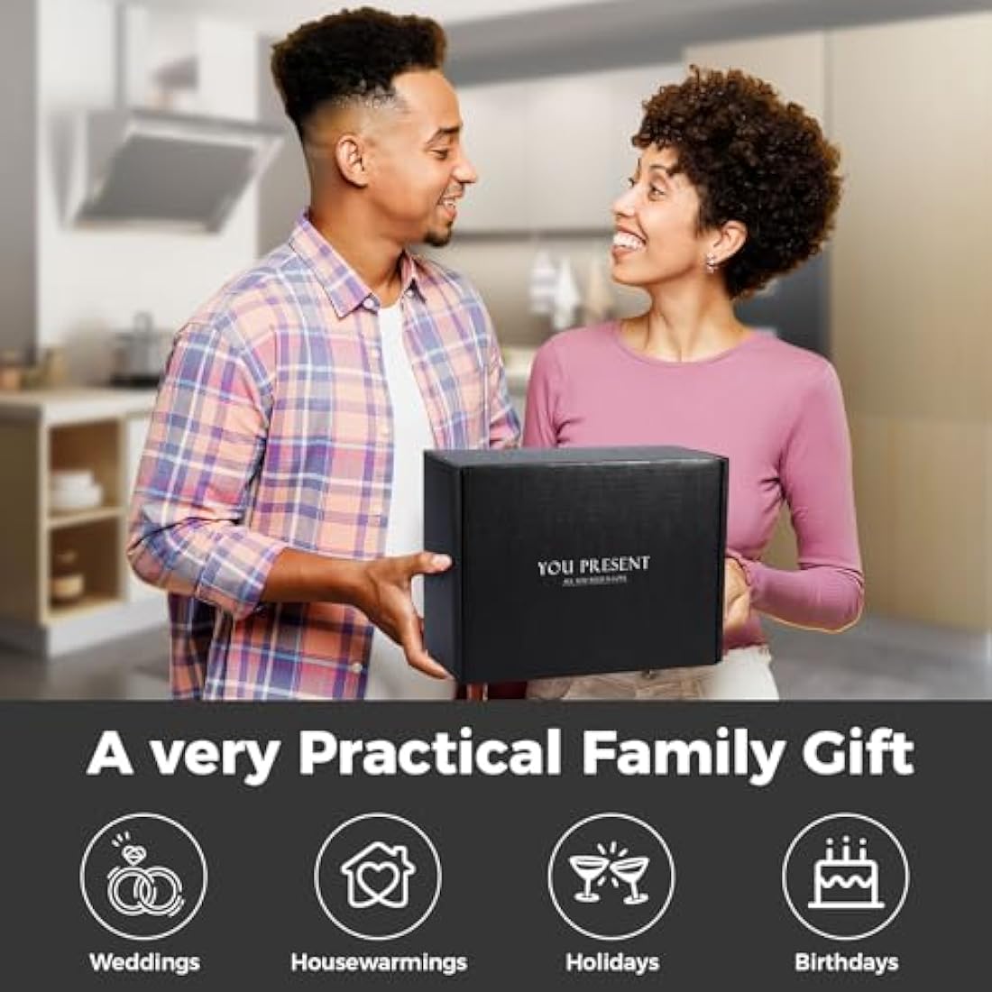 Amber Kitchen Soap Dispenser Set with Tray - Hand and Dish Soap Dispenser for Kitchen,Modern Kitchen Decor & Accessories. (Amber)