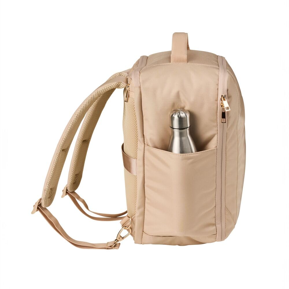 Cabin Max Manhattan 20L Underseat Backpack - 40x20x25 for Ryanair Cabin Bag with Padded Tech Pocket, Lockable Compartment & Versatile Straps - Stylish Travel Companion for Airlines