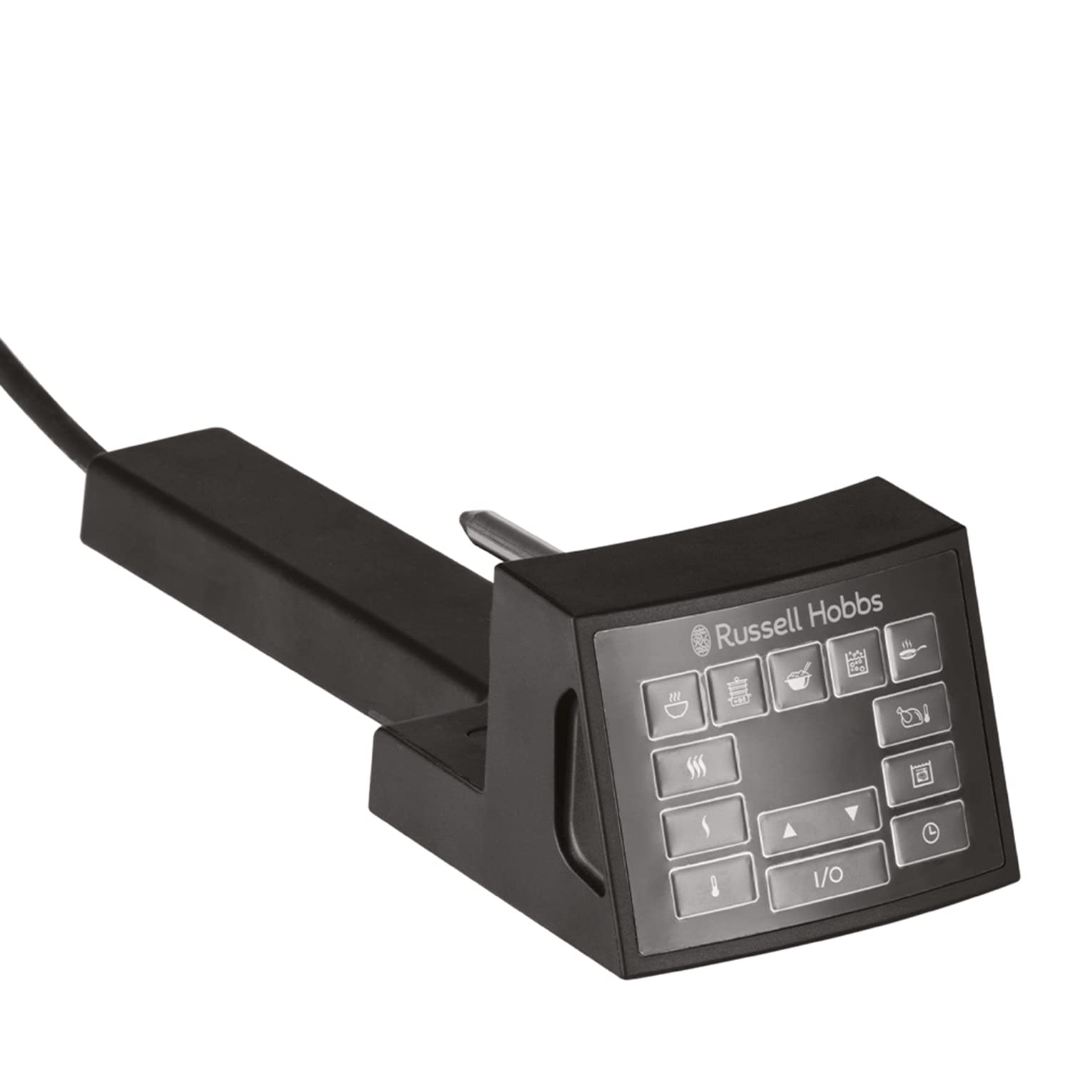 Russell Hobbs Good-to-Go 6.5L Electric Multicooker - 8 Digital functions inc Sear, Slow Cook, Steam, Boil, Keep warm & Roast, Cast aluminium housing, Glass lid, Dishwasher safe parts, 750W, 28270