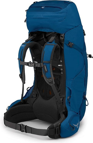Osprey Aether 65 Men's Backpacking Pack Deep Water Blue - S/M