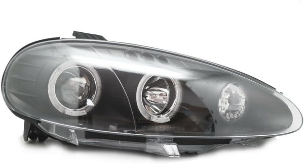 GAZOZ PERFORMANCE Projector Headlights For 2001-2005 MX-5 w/LED Halo-Black/Chrome