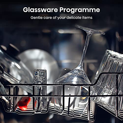 Hisense HS622E90WUK Freestanding Standard Dishwasher 85cm High - E Rated, White, 24 x 23 x 33 inches (L x W x H) [Energy Class E]