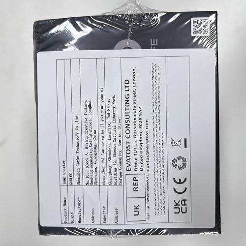 GOOLOO 1500A Jump Starter Power Pack, Car Battery Booster Jump Starter for 12V Vehicle(Up to 6.0L Gas,4.0L Diesel), Jump Pack and Jump Starters, With Smart Jumper and LED Torch