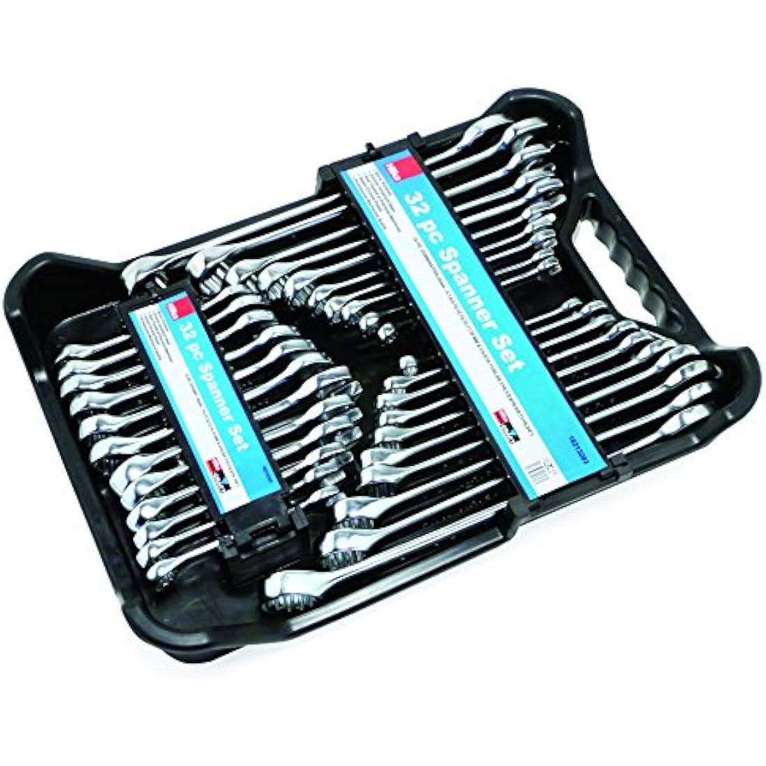 Hilka 16213203 AF/Metric Combination Spanner Set, Set of 32 Pieces