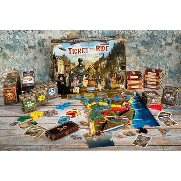Days of Wonder | Ticket to Ride Legacy - Legends of the West | Board Game | Ages 10+ | 2-5 Players | 20-90 Minutes Playing Time