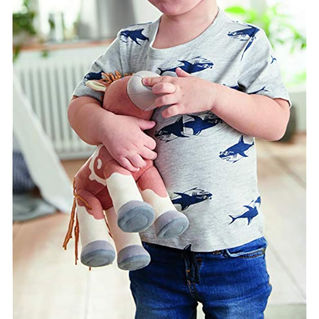 HABA 305464 Horse Joey- Cuddly Toy Horse and Doll Accessory, 35 cm, for ages 18 Months and Up