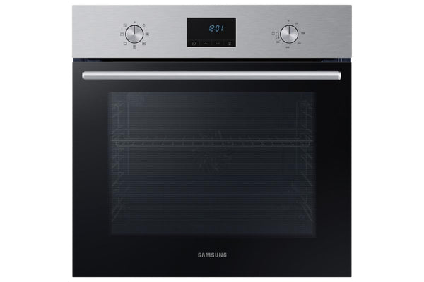 Samsung Series 4 Dual Cook Flex Smart Oven with Pyrolytic Cleaning, Colour: Stainless Steel, NV7B45305AS