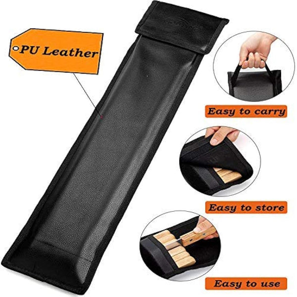 Goutime 23-Inch Long,1 inch Wide BBQ Skewers Large Stainless Steel Kebab Skewers,skewers Stainless Steel,Metal Skewers for Koobideh/Persian/Armenian Style BBQ,Turkish Kebab skewersSet of 7