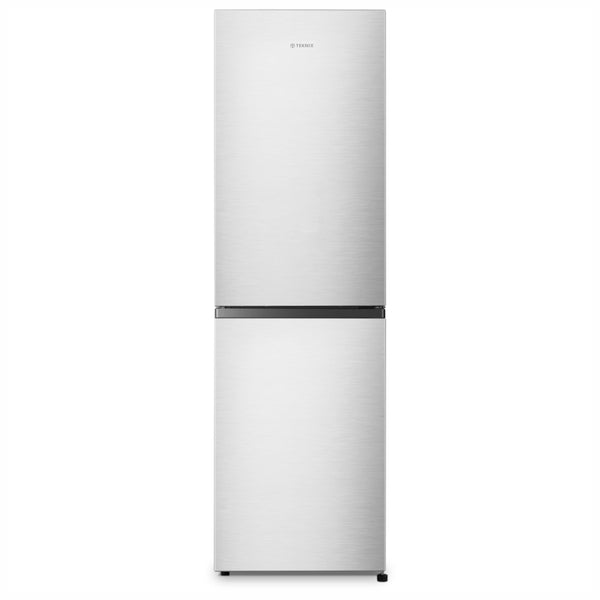 Teknix FFH1825WB 55cm Freestanding 50/50 Fridge Freezer - 256 Litre Capacity - Total No Frost - Non-plumbed Water Dispenser - Black, H182.5 x W55 x D56.2 (cm)