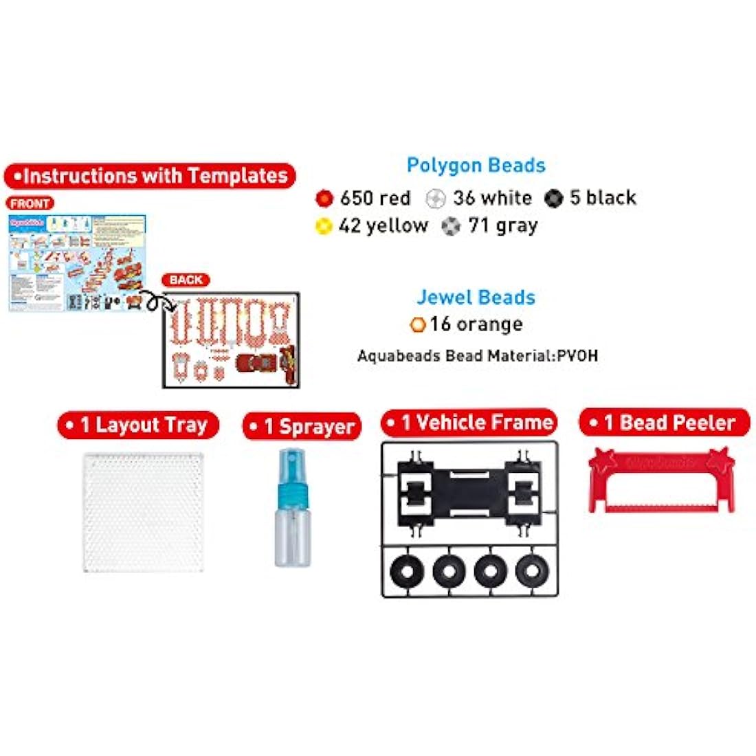 Aquabeads Disney Cars 3 3D Lightning McQueen Set