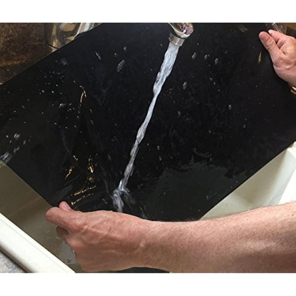 6 Pack Oven Liners Oven Mats for Bottom of Oven, 16x13inch BBQ Liners BBQ Grill Mats Reusable Non-Stick Teflon Baking Oven Mats Barbecue Grill Sheets for Gas Charcoal Grill, BPA Free