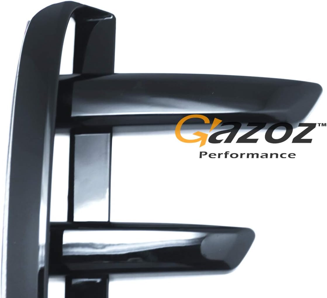 Gazoz Performance Front Bumper DYNAMIC Glossy Black Vent Trim UPGRADE for 17+ LAND ROVER DISCOVERY
