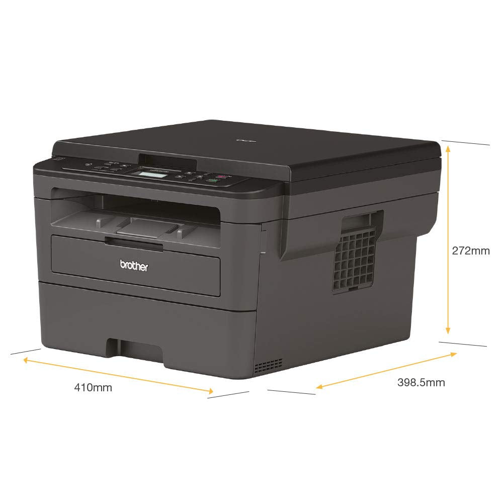 Brother HL-L2400DW Mono Laser Printer |Single function | Automatic 2-sided print |A4 |UK Plug