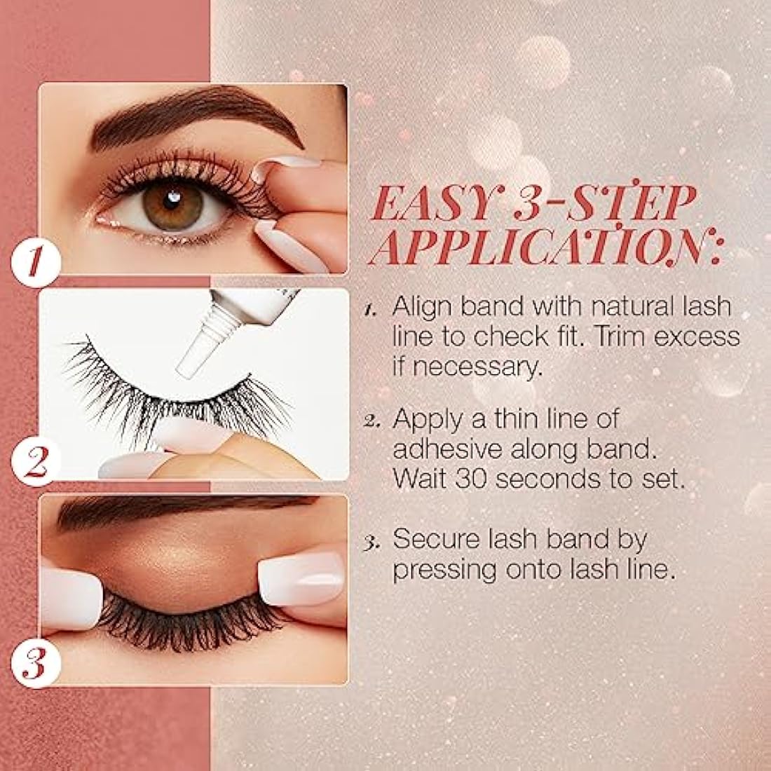 Ardell Multipack Naked Lash 422 False Eyelashes, Subtle Volume and Length, Vegan Friendly, 4 Pairs (Pack of 1)