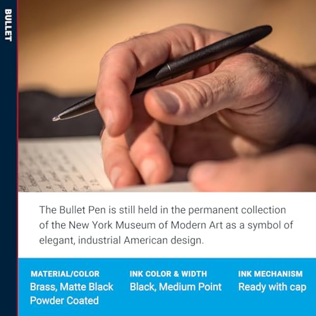 Fisher Bullet Space Pen - Matte Black