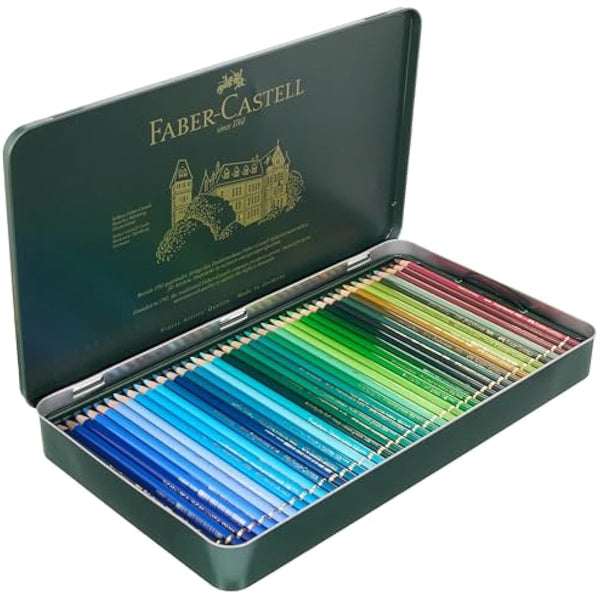 Faber-Castell Art & Graphic Polychromos Colour Pencil, Multicoloured, Tin Of 120, For Art, Craft, Drawing, Sketching, Home, School, University, Colouring