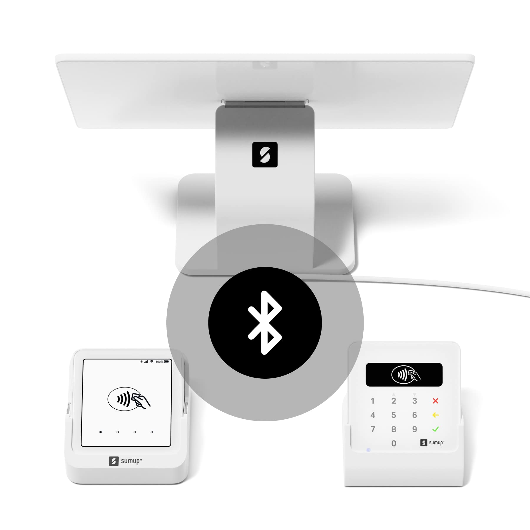 SumUp Point of Sale Lite Payment Terminal/Register – 13” Full HD Touchscreen, Speedy Set Up, Fast & Flexible Checkout, No Contracts and now with End-of-Day Z Reports