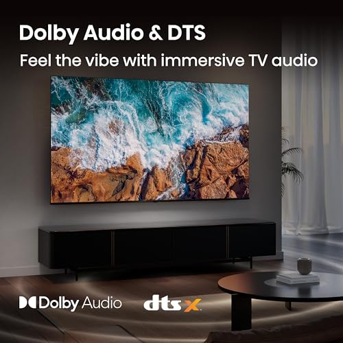 Hisense 40" 40E4QTUK FHD LED TV with Freely - Direct Lit LED, Dolby Audio, Natural Colour Enhancer, Games Mode, Sports Mode with Freely, Disney +, YouTube, Netflix