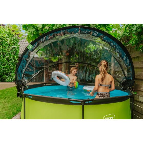 Pool Dome 10 ft - For Intex/Bestway Pools - Keeps Water Warm and Clean - Protects Against Wind and Debris - Excellent Customer Service - Universal Swimming Dome