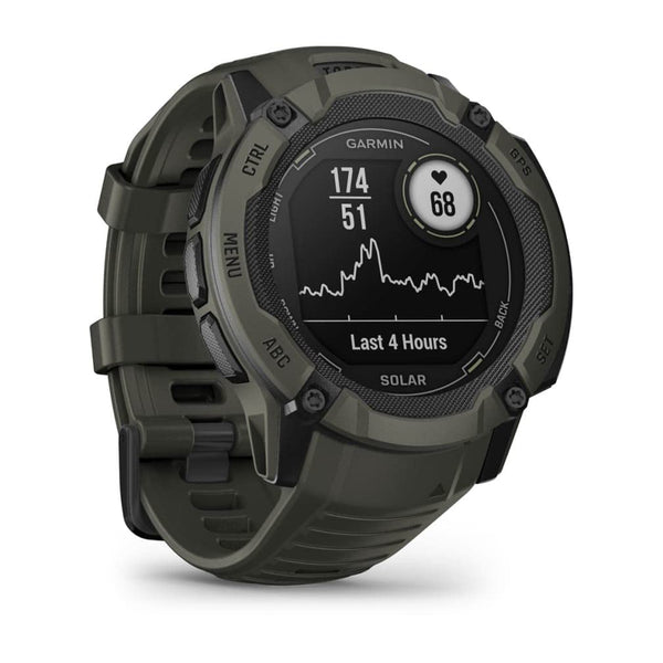 Garmin Instinct 2 GPS 45mm Smartwatch, Rugged watch, Built-in Sports Apps & Health Monitoring, Ultratough Design Features, up to 28 days Battery Life, Graphite