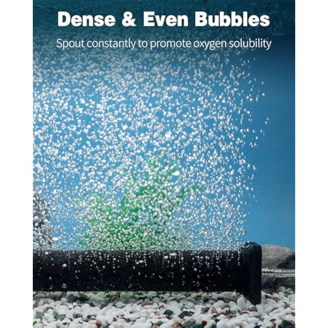 Pawfly Aquarium Air Stone for Large Air Pump 30 cm Fish Tank Air Stone Bubbler Cylindrical Bubble Release Tool Oxygen Diffuser for Large Fish Tanks Outdoor Garden Ponds and DWC Systems, 2 Pack