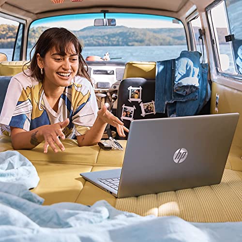 HP 14" Laptop, Intel Core i5-1235U Processor, 8 GB RAM, 512 GB SSD, Intel Iris Xe Graphics, FHD Display, Up to 8hrs battery, Win 11, Dual Speakers, Natural Silver, 14s-dq5005sa
