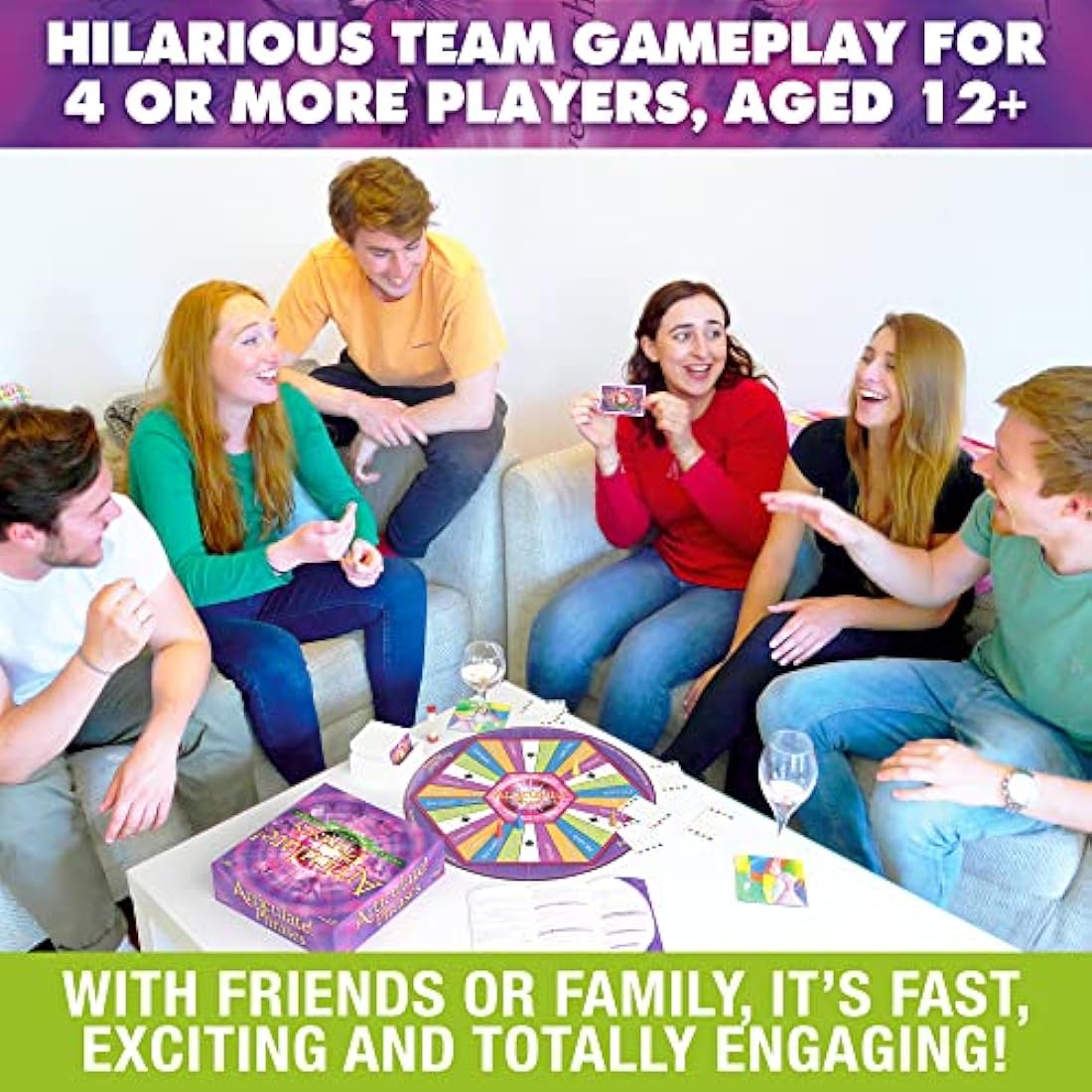 Drumond Park Articulate. Phrases Family Board Game - The Fast Talking Description Game | Party & Family Games for Adults & Children from 12 Years Old Multicolour