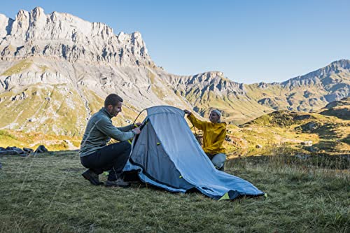 Coleman Bedrock 2 Tent, a compact 2 man dome tent, a light 2 person camping and hiking tent, 100% water-proof