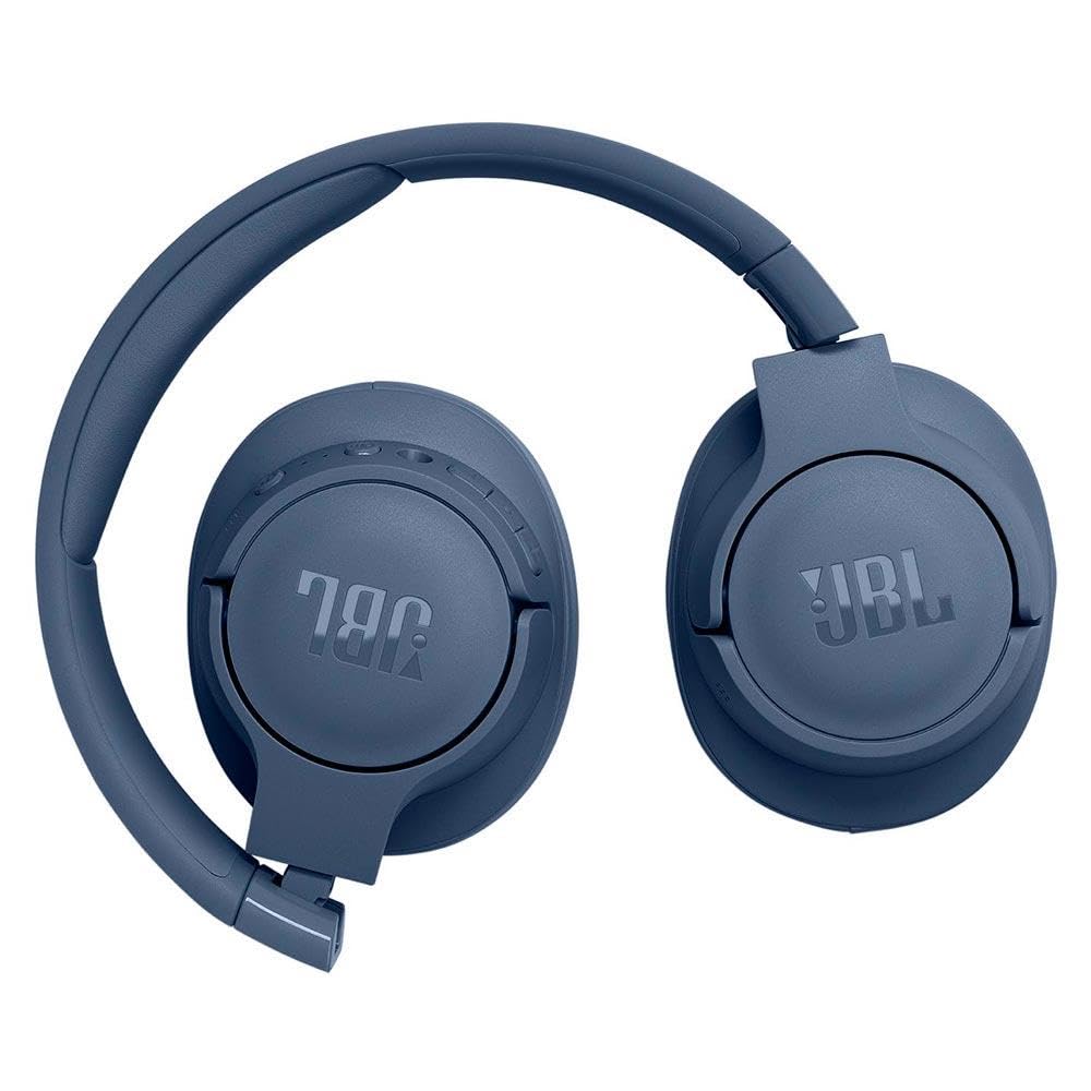 JBL Tune 770 NC Wireless Over-Ear Bluetooth Headphones with Adaptive Noise-Cancelling Technology and 70-Hour Battery Life, Blue